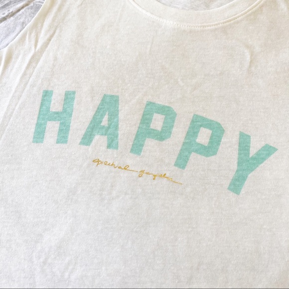 SPIRITUAL GANGSTER Happy Crop Tank Top Large NWT - Picture 8 of 9